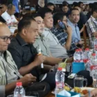 Kapolda Aceh Ruddi Setiawan memaparkan strategi penanganan bencana hidrometeorologi dalam Forum Ngopi Kebangsaan IKAL Aceh. (Foto: Dok/Polda Aceh)