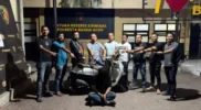 Terduga pelaku penggelapan motor TNI