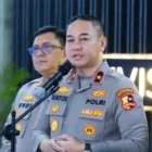 Karo Penmas Divhumas Polri Brigjen Pol. Trunoyudo Wisnu Andiko, mengungkap perkembangan penyidikan kecelakaan KM Virgo Transport 8. (Foto:Dok/Polri)