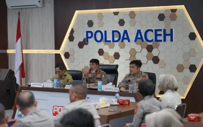 Kombes Pol Guno Pitoyo memimpin penelitian Puslitbang Polri di Aceh. (Foto:Dok/Polda Aceh)