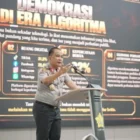 Kapolda Aceh Ruddi Setiawan mengisi Kuliah Umum Gelora Kebangsaan X di USK. (Foto:Dok/Polda Aceh)
