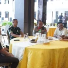 Ramah tamah Pangdam IM bersama pimpinan daerah Aceh berlangsung di Gedung Malahayati Kodam IM. (Foto:Dok/Kodam IM)